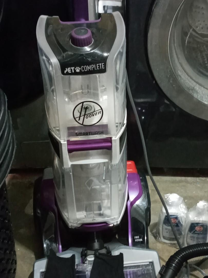 Hoover SmartWash Automatic Carpet Cleaner Machine with Spot Chaser Stain Remover Wand, Shampooer