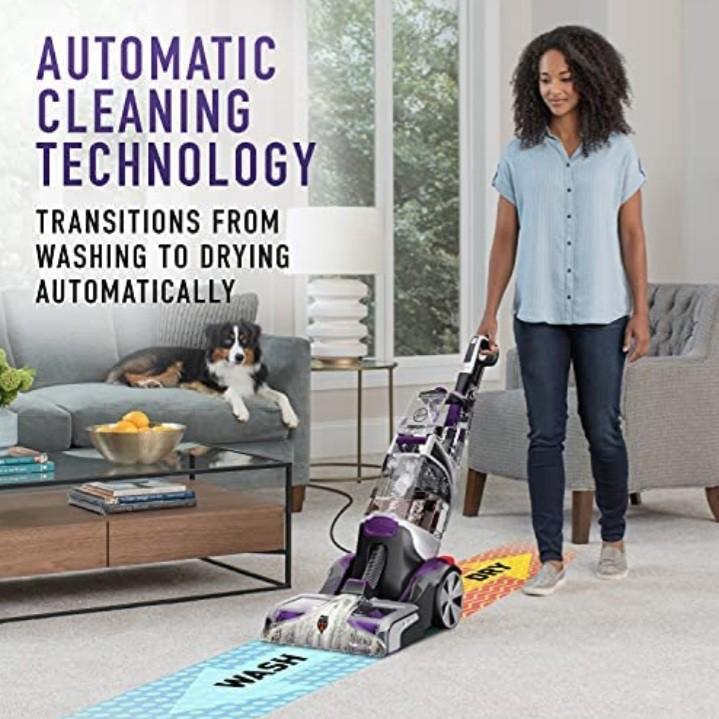 Hoover SmartWash Automatic Carpet Cleaner Machine with Spot Chaser
