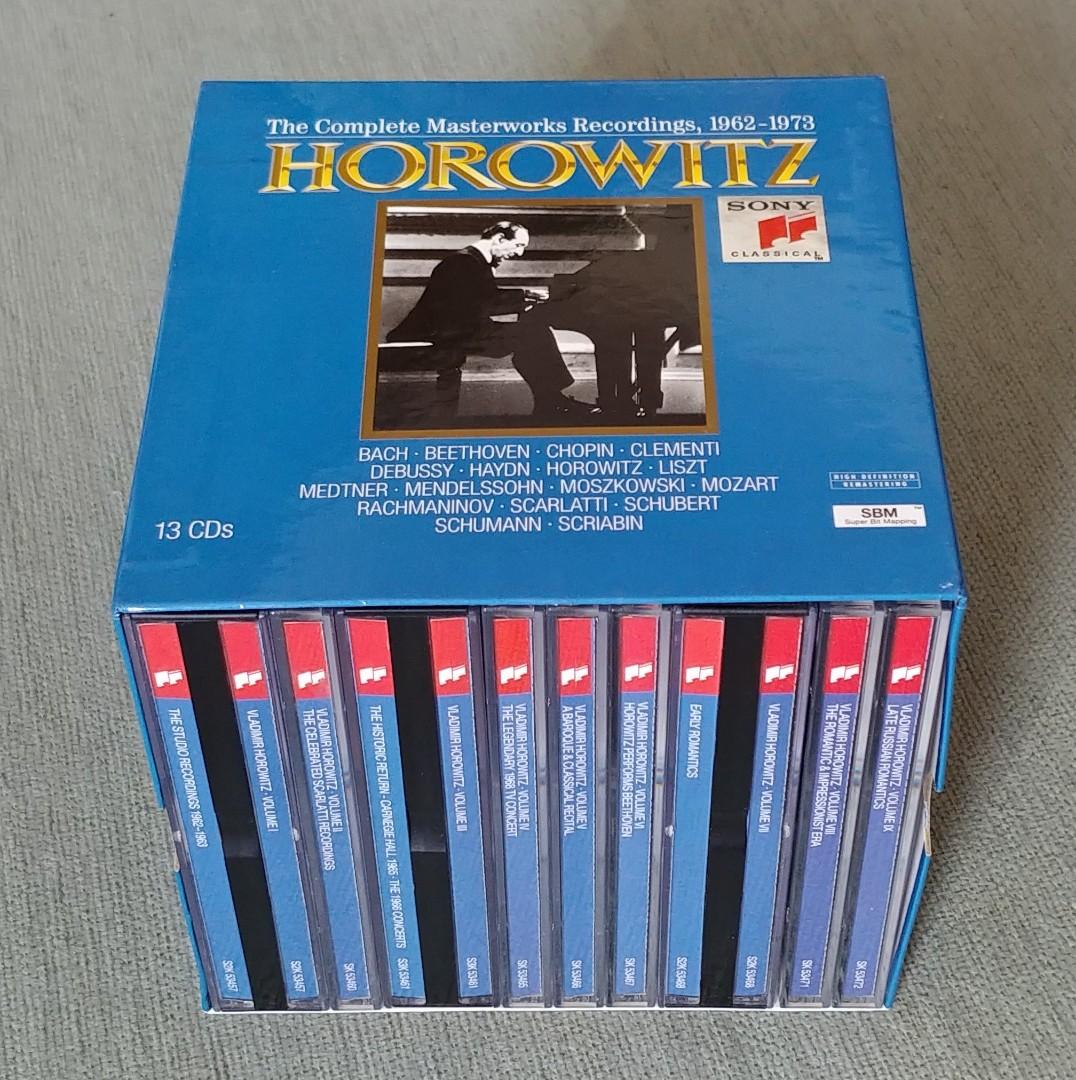 Horowitz Sony初版Box set 13CD, 興趣及遊戲, 音樂、樂器& 配件, 音樂