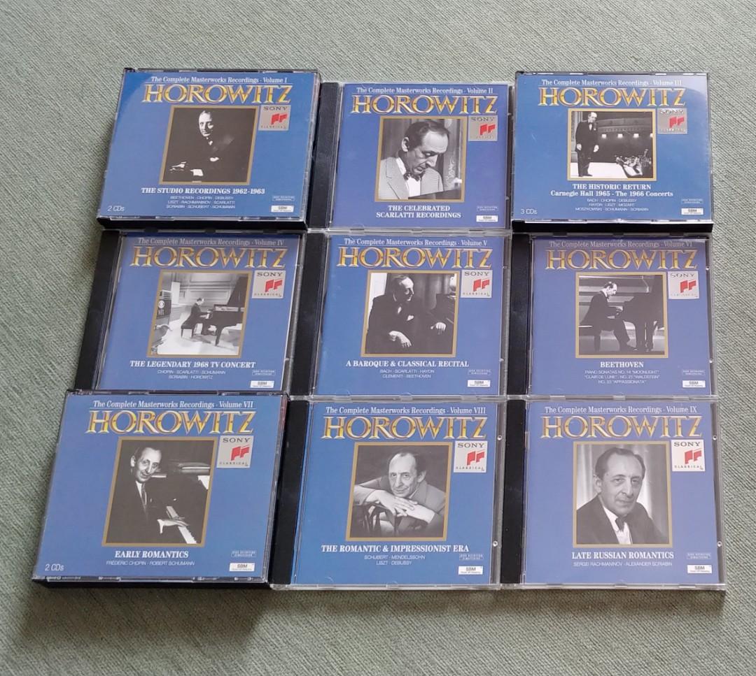 Horowitz Sony初版Box set 13CD, 興趣及遊戲, 音樂、樂器& 配件, 音樂