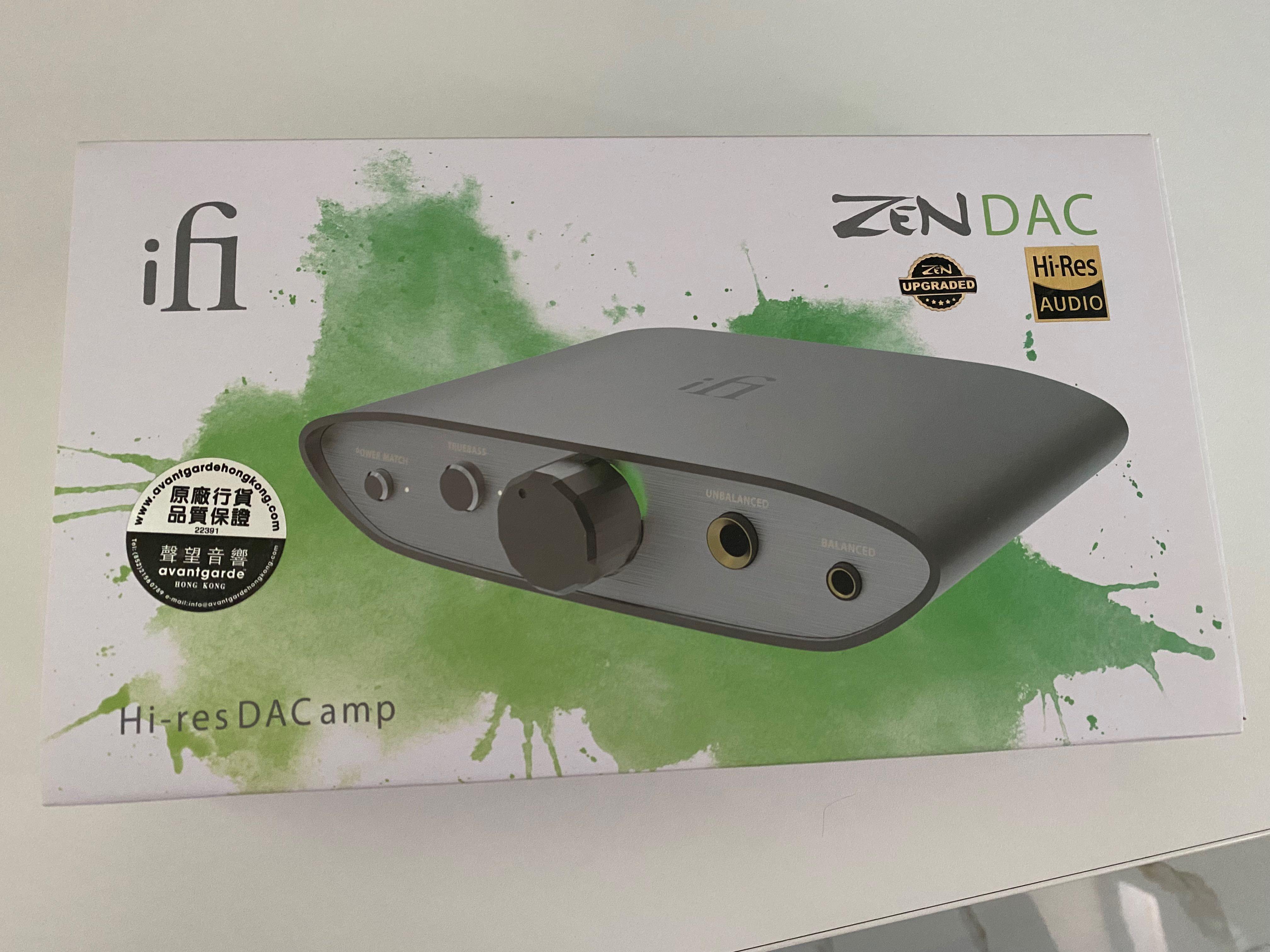 ifi Zen DAC v2 解碼耳擴, 音響器材, Soundbar、揚聲器、藍牙喇叭、耳