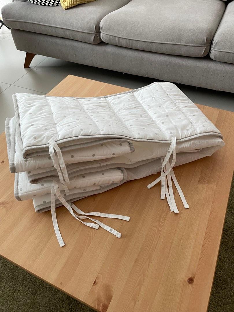 IKEA Crib Bumper, Babies & Kids, Baby Nursery & Kids Furniture, Cots & Cribs on Carousell