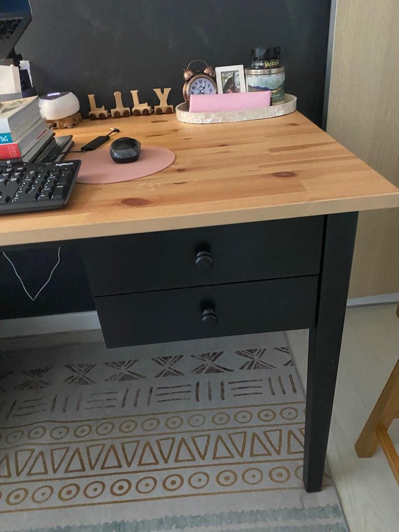 IKEA desk, Furniture & Home Living, Furniture, Tables & Sets on Carousell