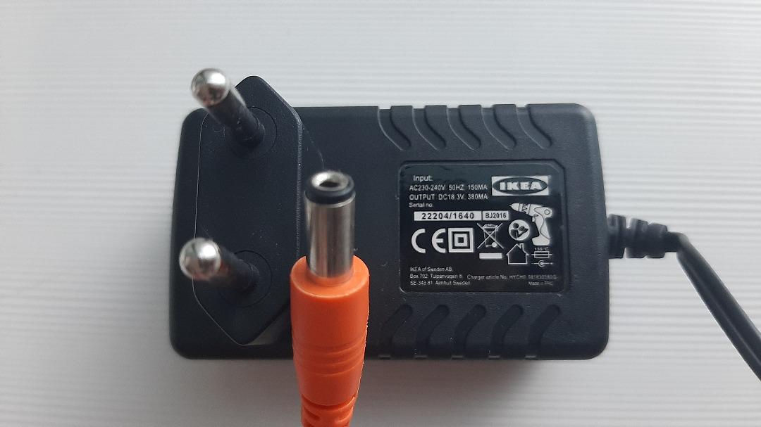 Charger for ikea hot sale drill