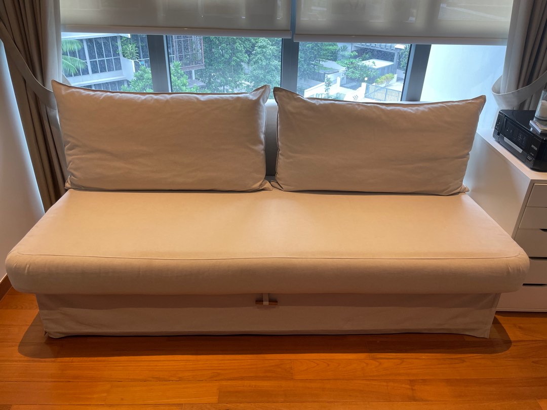 IKEA HIMMENE sofa bed, Furniture & Home Living, Furniture, Sofas on