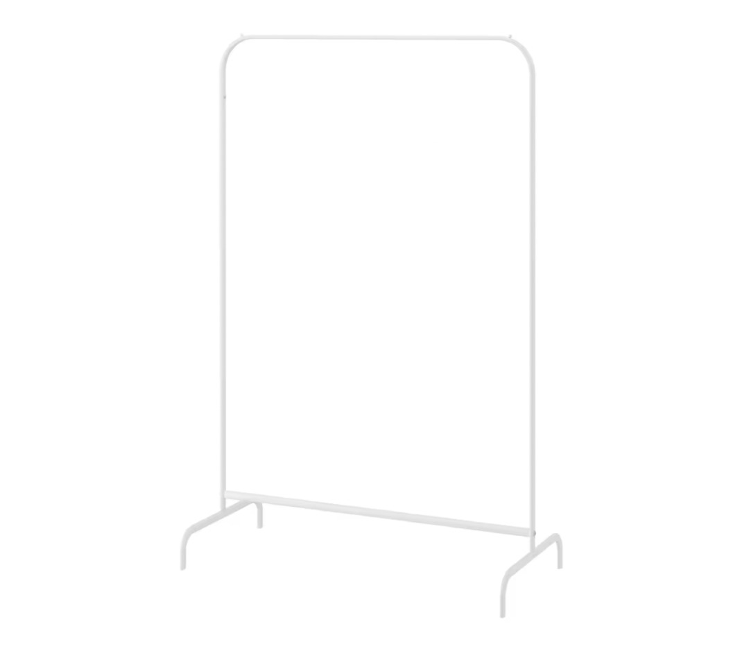 IKEA MULLIG Clothing Rack, Furniture & Home Living, Furniture, Shelves ...