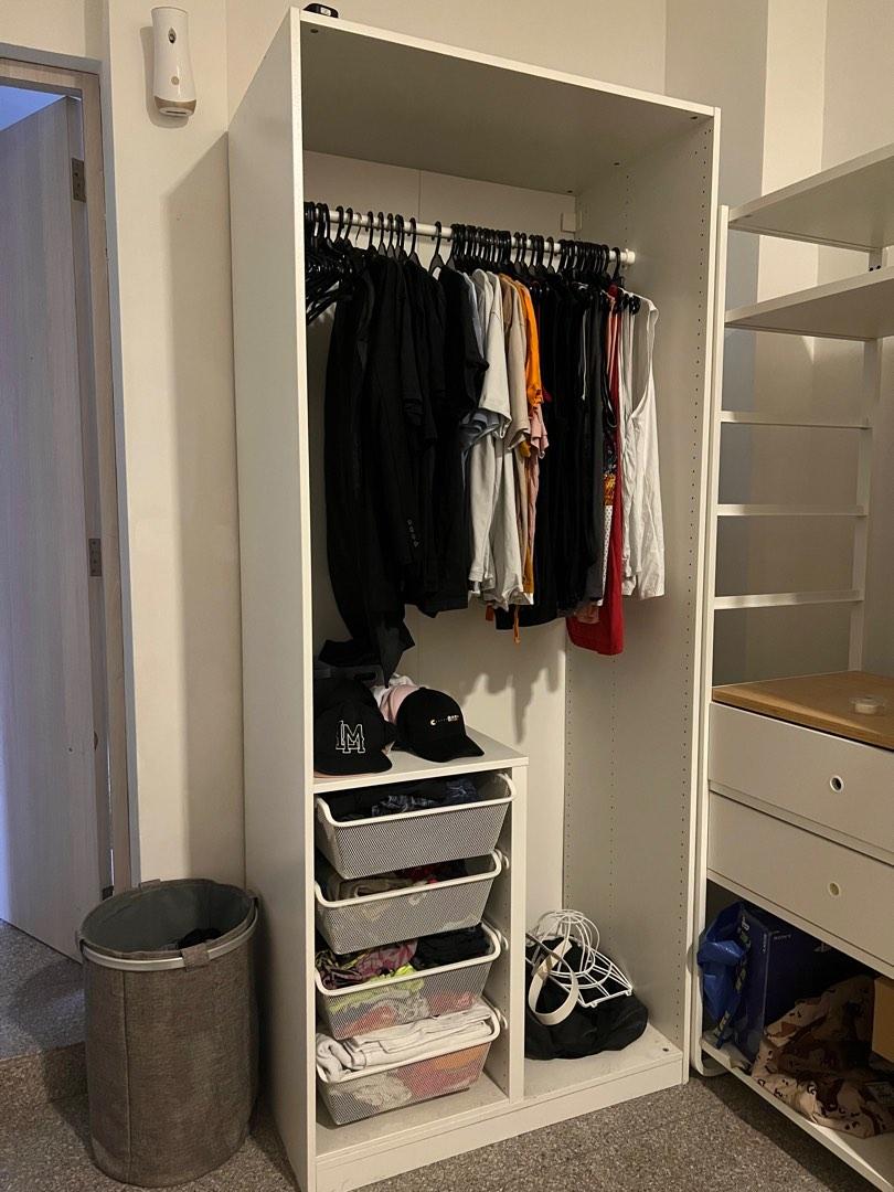 Ikea PAX Wardrobe, Furniture & Home Living, Furniture, Shelves ...