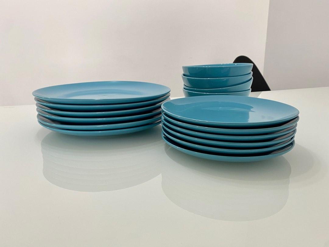 IKEA Porcelain Plates, Furniture & Home Living, Kitchenware & Tableware