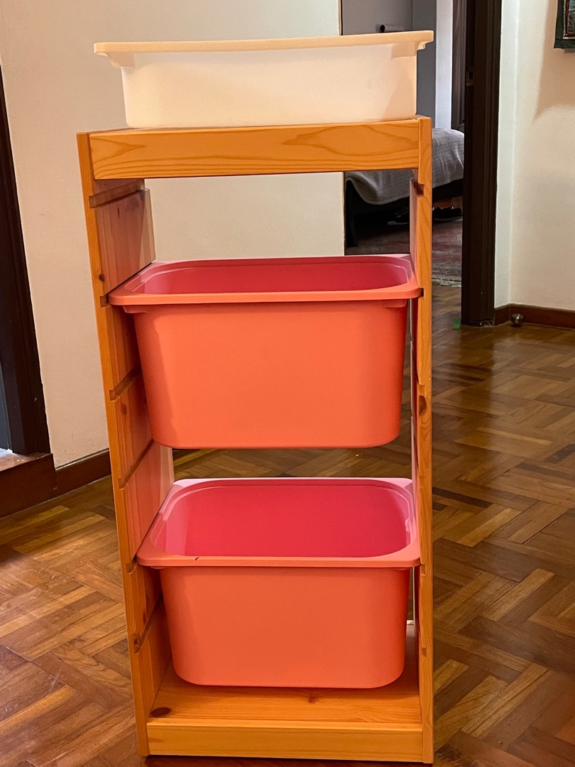 IKEA rack, Furniture & Home Living, Furniture, Shelves,