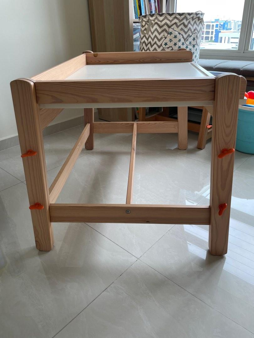 IKEA study table and 2 chairs, Babies & Kids, Baby Nursery & Kids