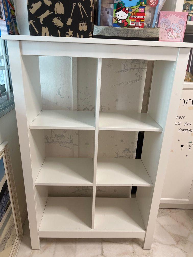 IKEA tomnas 6 slot shelving bookcase, Furniture & Home Living