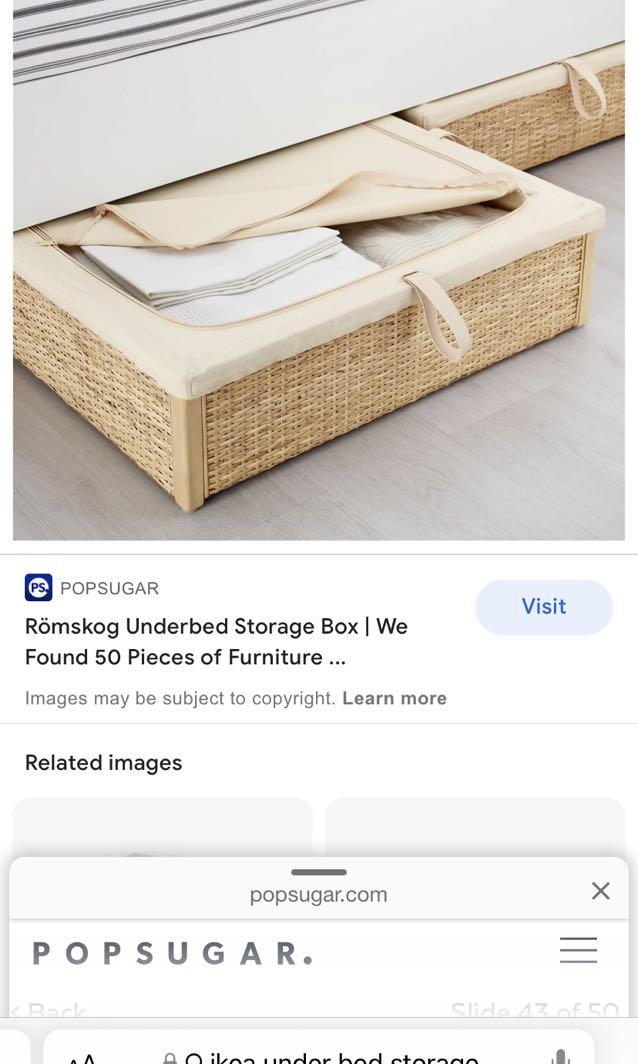 Römskog bed boxes deals