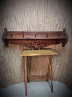 Impressive Solid wood coat hanger