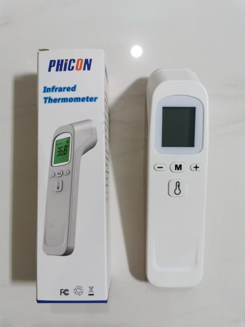 Infrared Thermometer, Phicon Forehead Infrared, Health & Nutrition