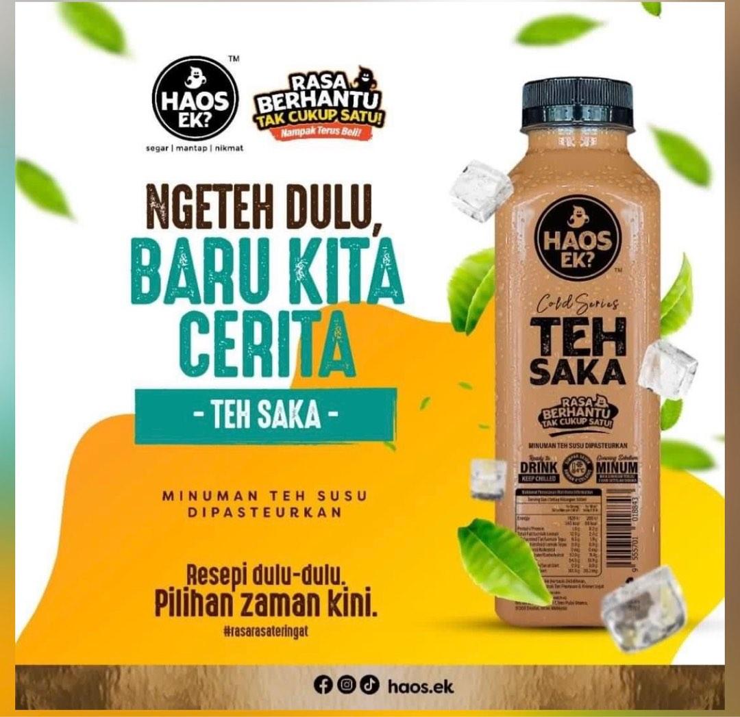 INSTOCK TEH SAKA(Haus Ek), Food & Drinks, Beverages on Carousell