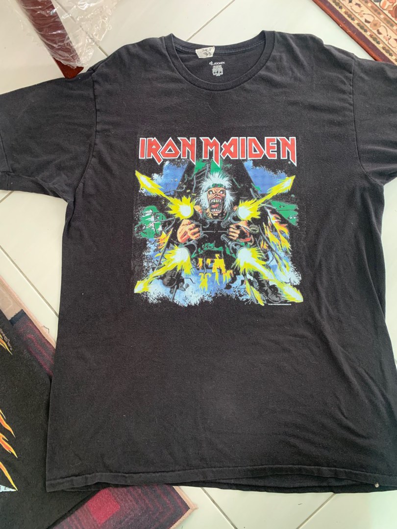 Iron maiden, Men's Fashion, Activewear on Carousell