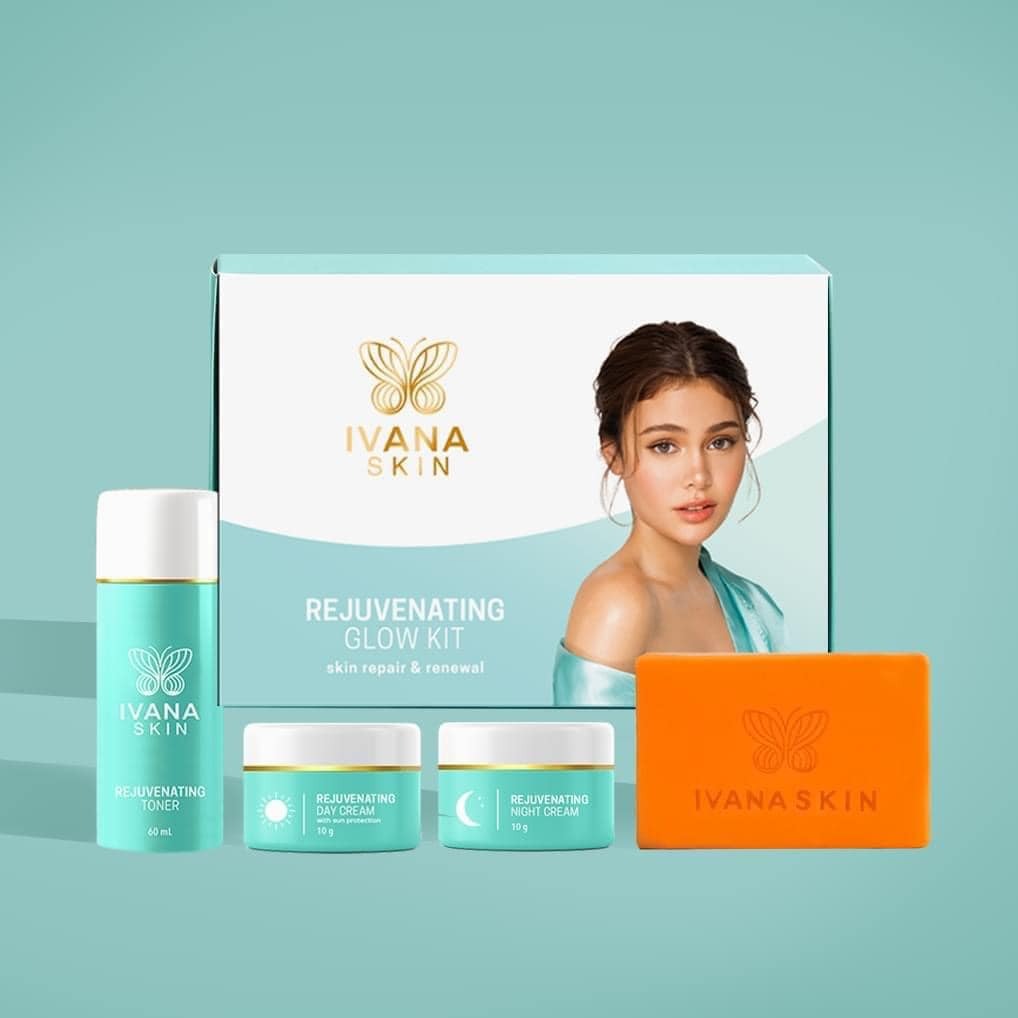 IVANA SKIN Collection Rejuvinating Glow Kit ; Kojic Bar ; Whipp Bar