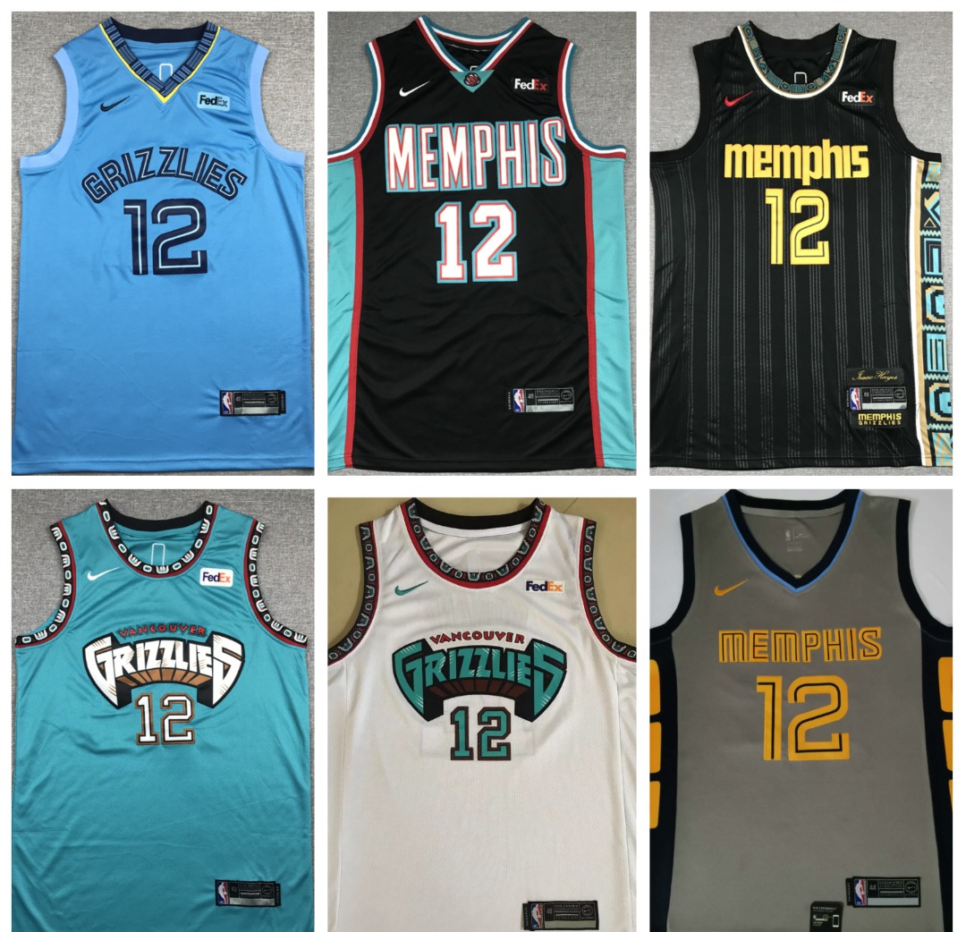 Grizzlies city edition jersey 2020 sales