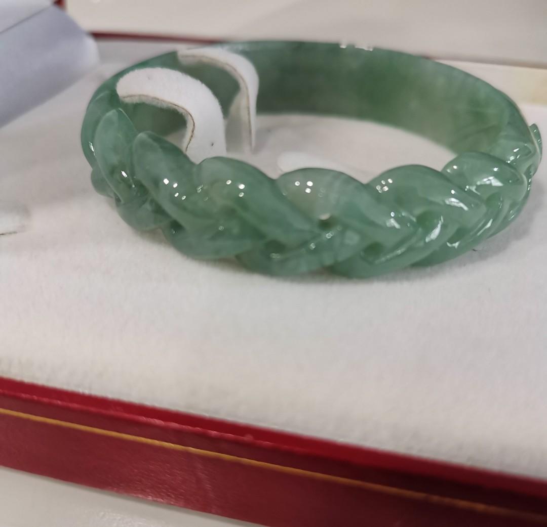 Jade Bangle A"Grade, Women's Fashion, Jewelry & Organisers, Precious