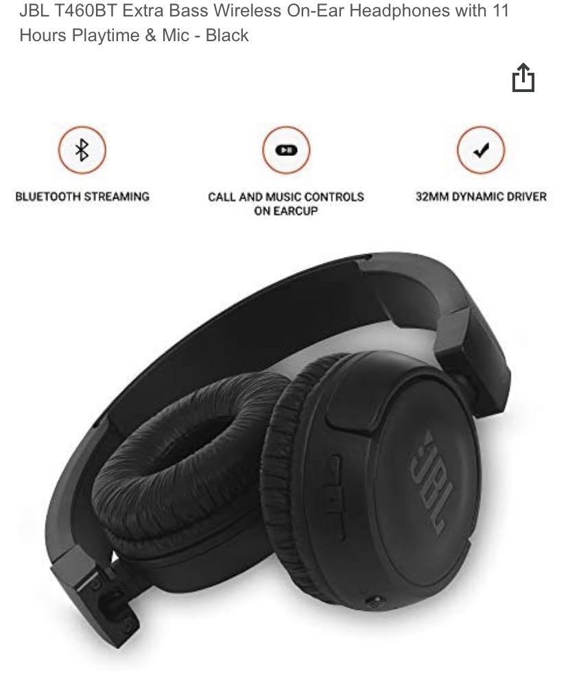 Jbl t460bt hot sale extra bass wireless