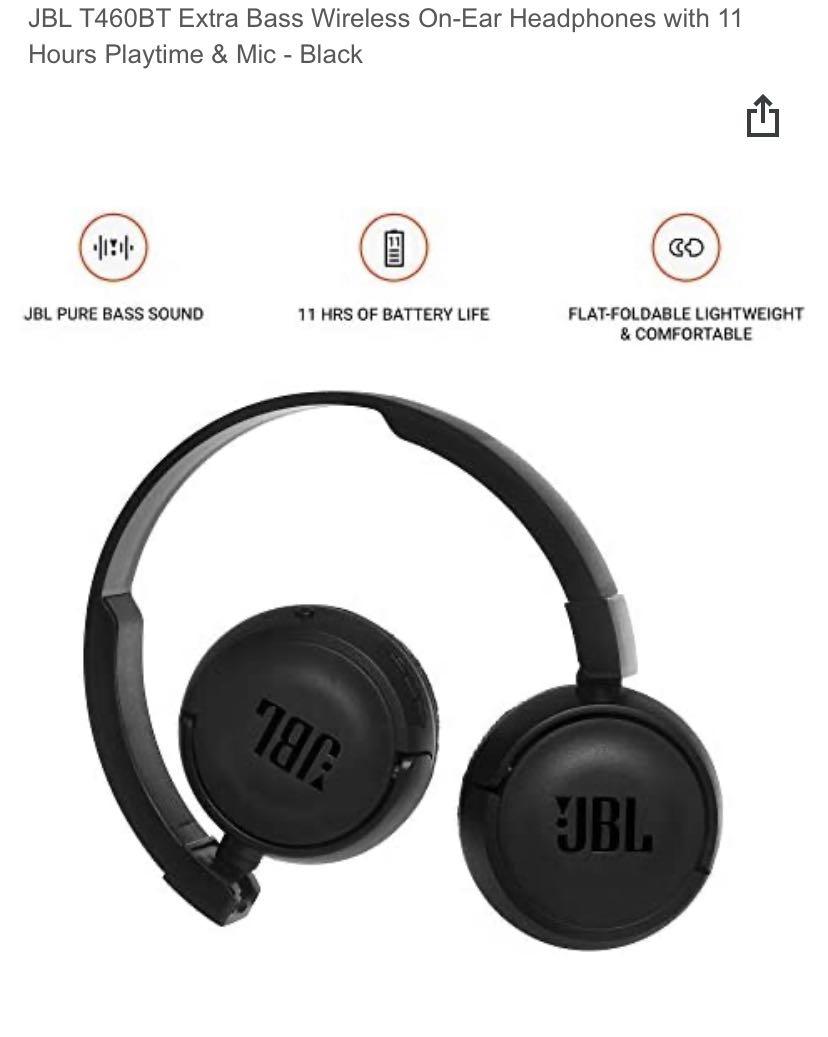 JBL Bluetooth Headphones Hobbies Toys Music Media Music Accessories on Carousell