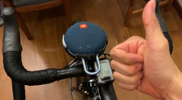 Jbl clip 3 bike mount best sale
