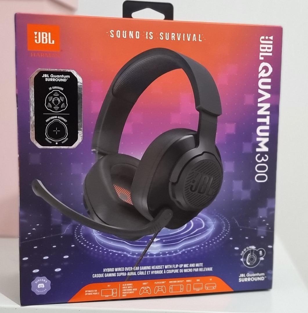 JBL QUANTUM 300 Audio Headphones Headsets on Carousell