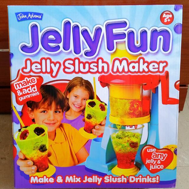 John Adams Jelly Fun Slush Maker Kids Slushy Drinks and Gummie Maker Machine 