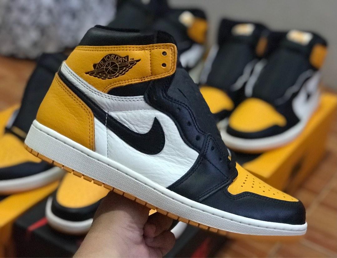 Jordan 1 high yellow toe new arrivals