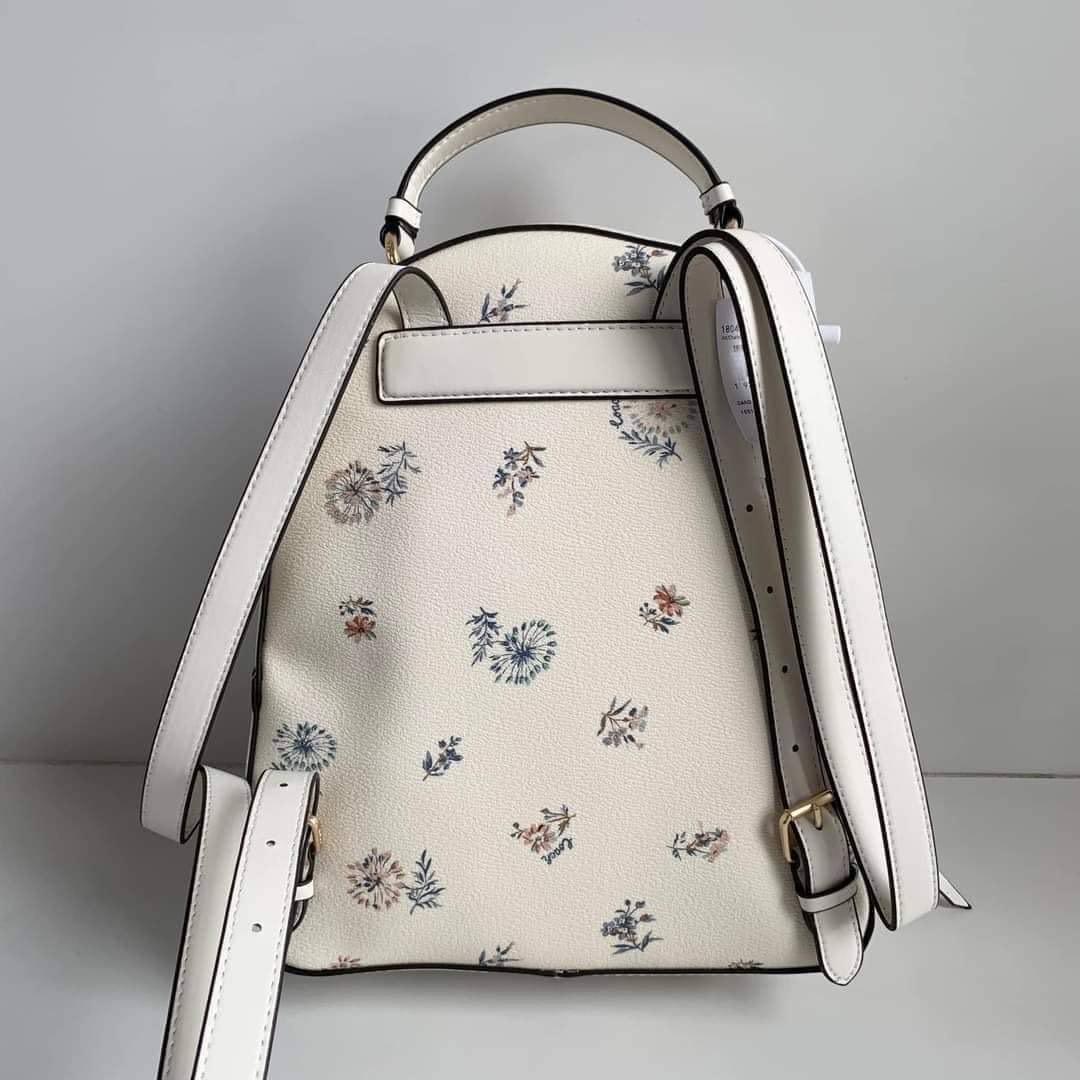 Jordyn Backpack With Dandelion Floral Print