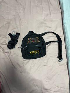 Kenzo mini backpack/crossbody bag