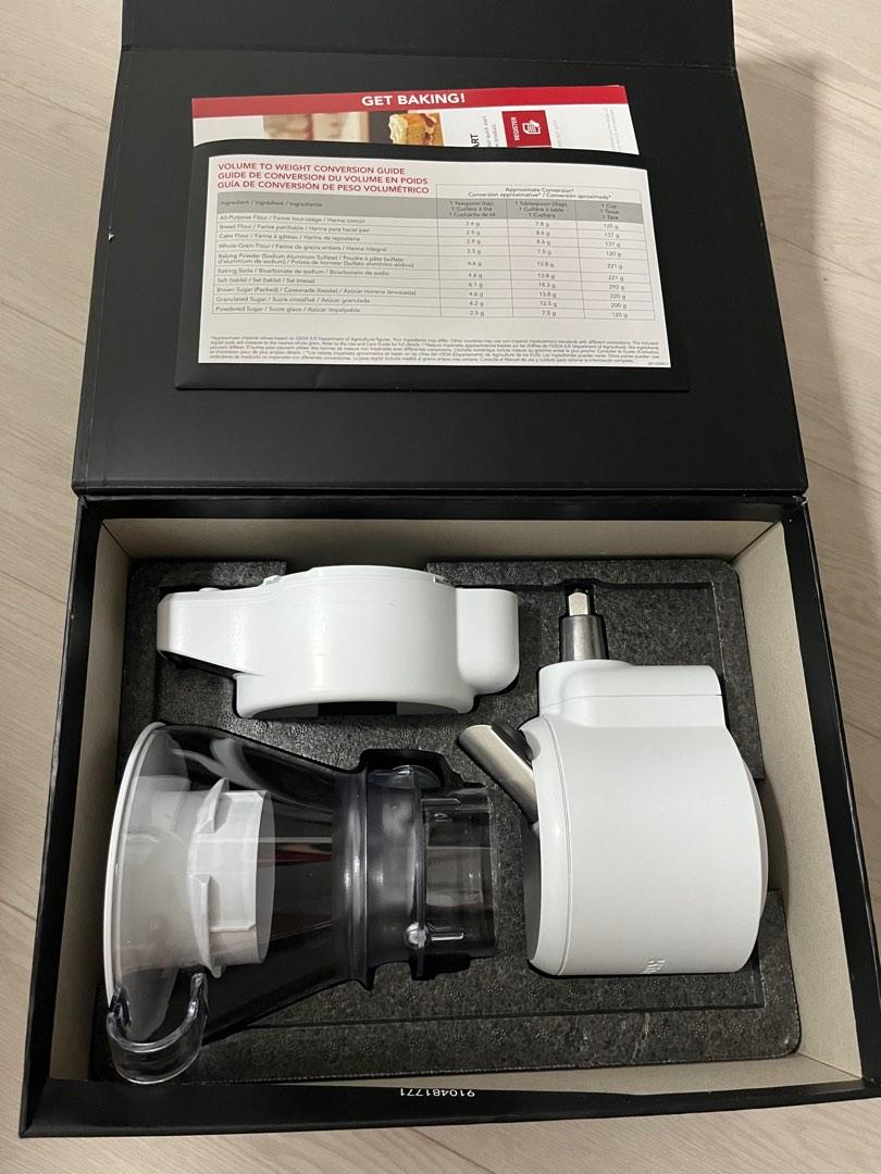 Kitchenaid Sifter scale stand mixer attachment, TV & Home Appliances