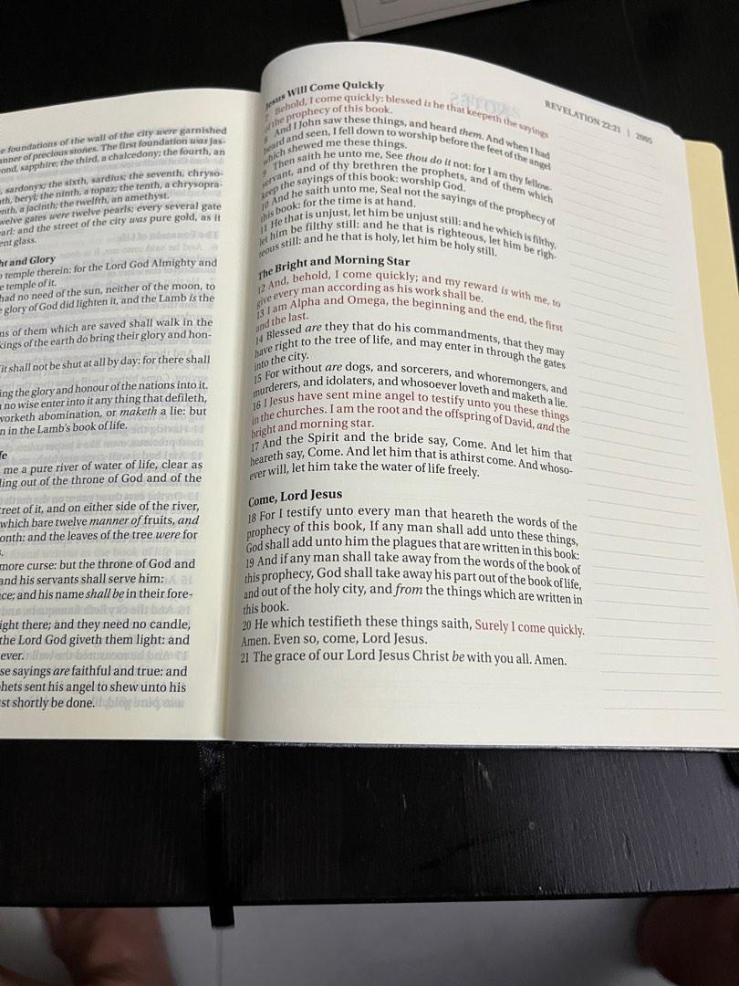 KJV Journal the Word Bible Large print, Hobbies & Toys, Books