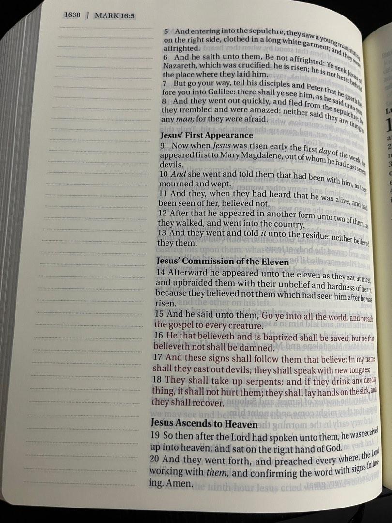 KJV Journal the Word Bible Large print, Hobbies & Toys, Books