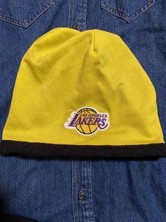 Lakers beanie yellow and black