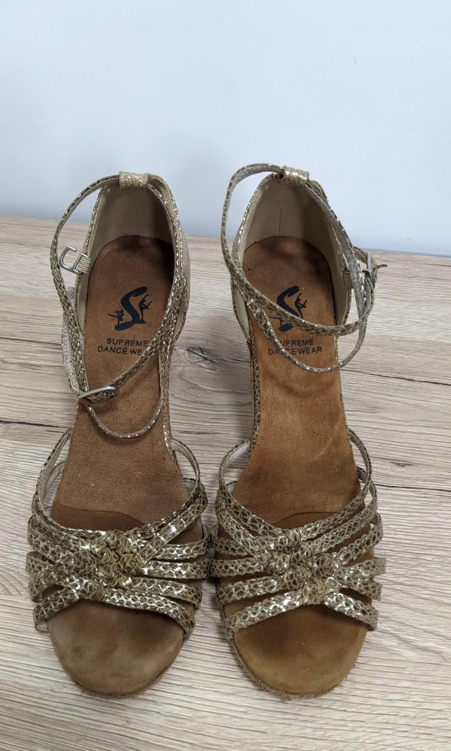 Gold latin dance shoes new arrivals