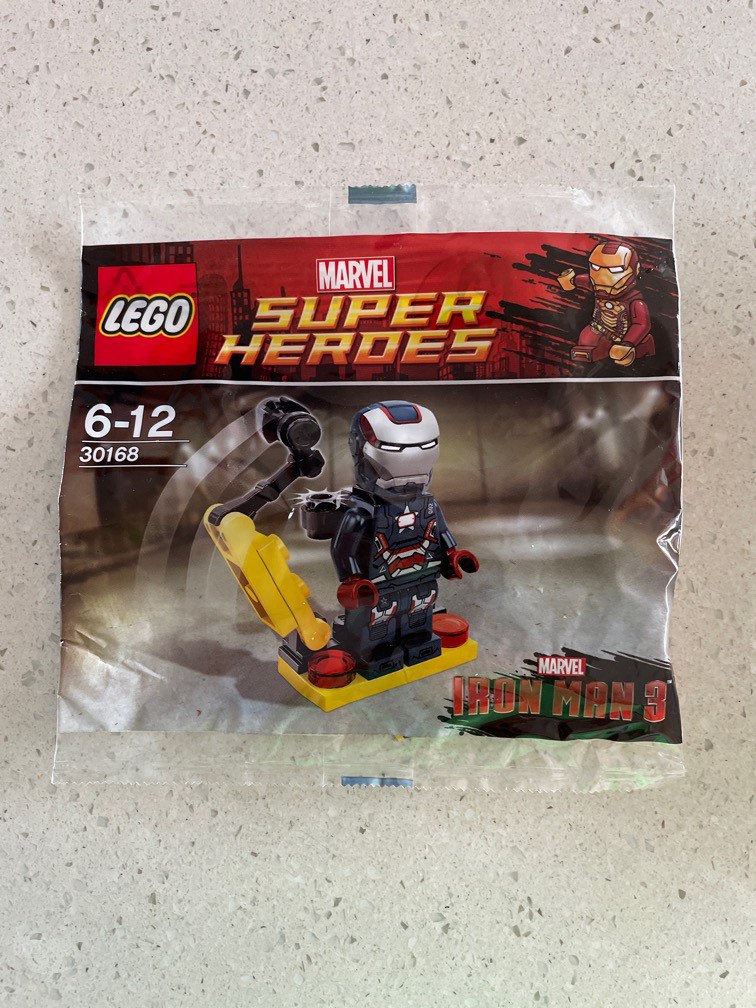 Lego 30168 Iron Patriot Iron Man Polybag Gun Mount Set, Hobbies & Toys,  Toys & Games On Carousell