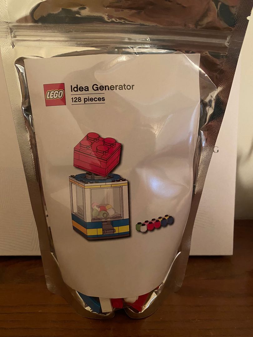 LEGO idea generator 扭蛋機, 書籍、休閒與玩具, 玩具、公仔、桌遊在旋轉拍賣