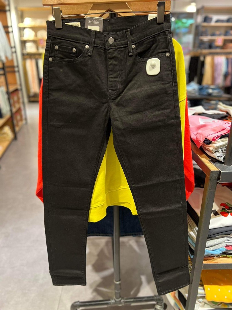 Black levi outlet jeans mens skinny