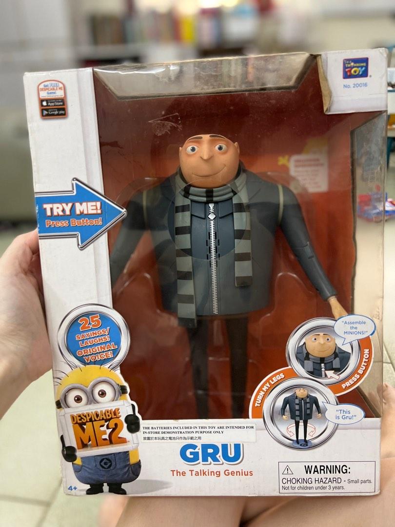 Limited Edition Despicable Me 2 Gru The Talking Genius Hobbies Toys Toys Games On Carousell