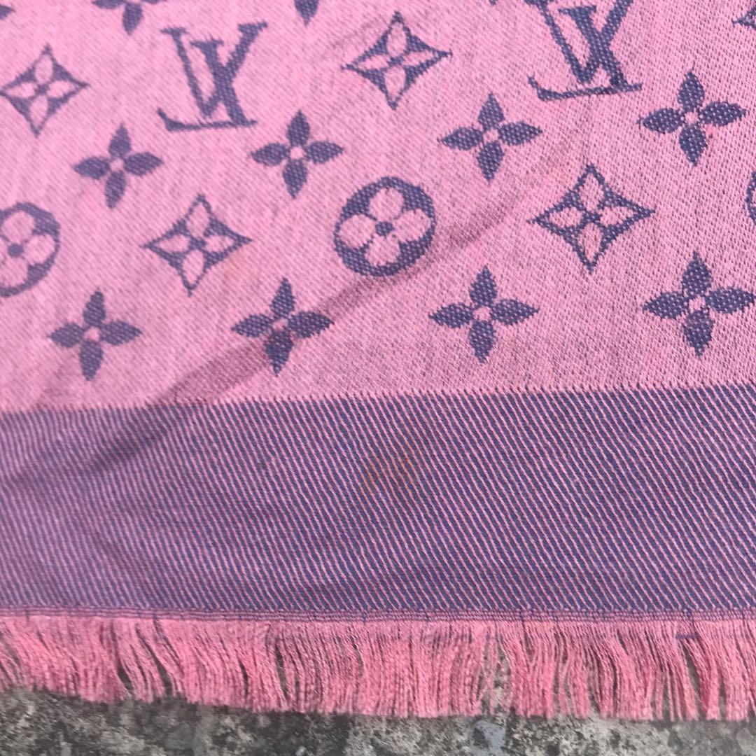 Louis Vuitton Monogram Scarf Purple and Pink - ADL1948 – LuxuryPromise