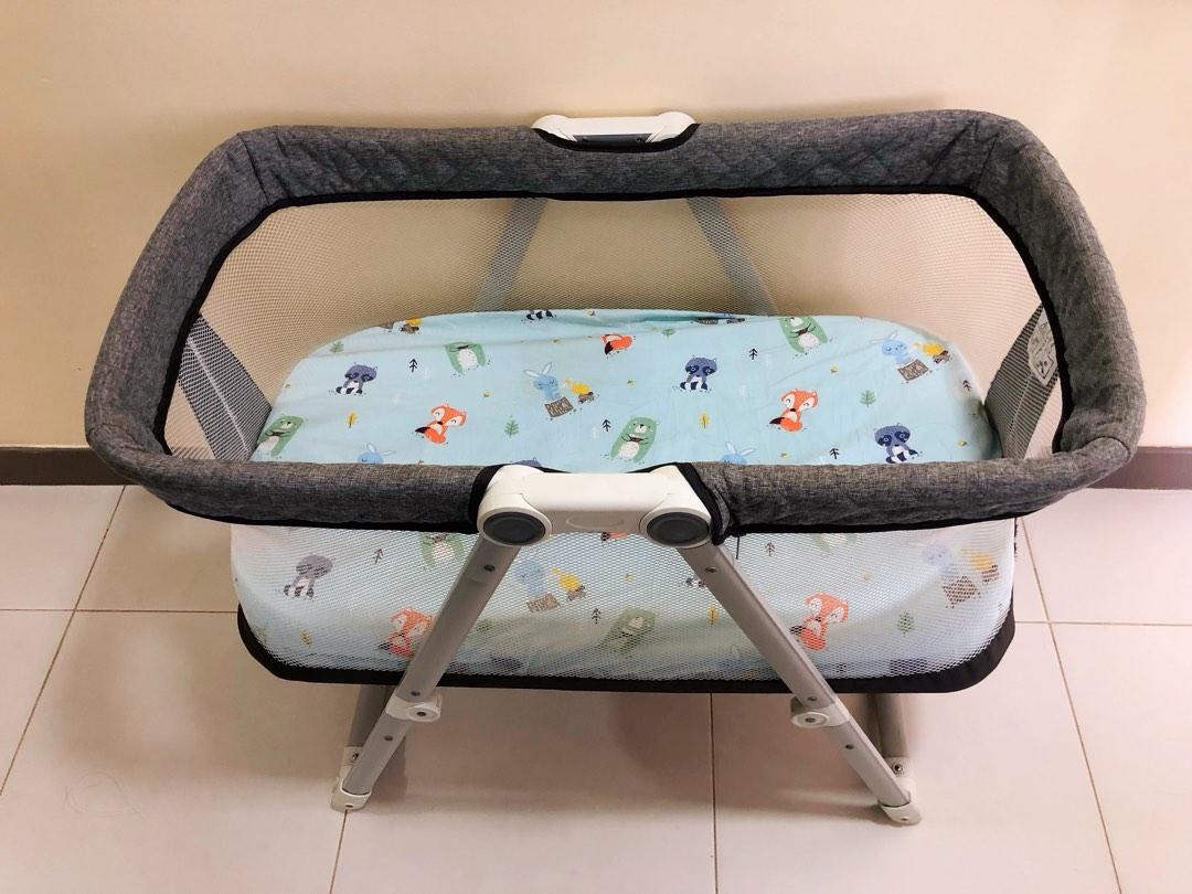 Lucky Baby 2 in 1 Crib + rocker, Babies & Kids, Baby Nursery & Kids Furniture, Cots & Cribs on