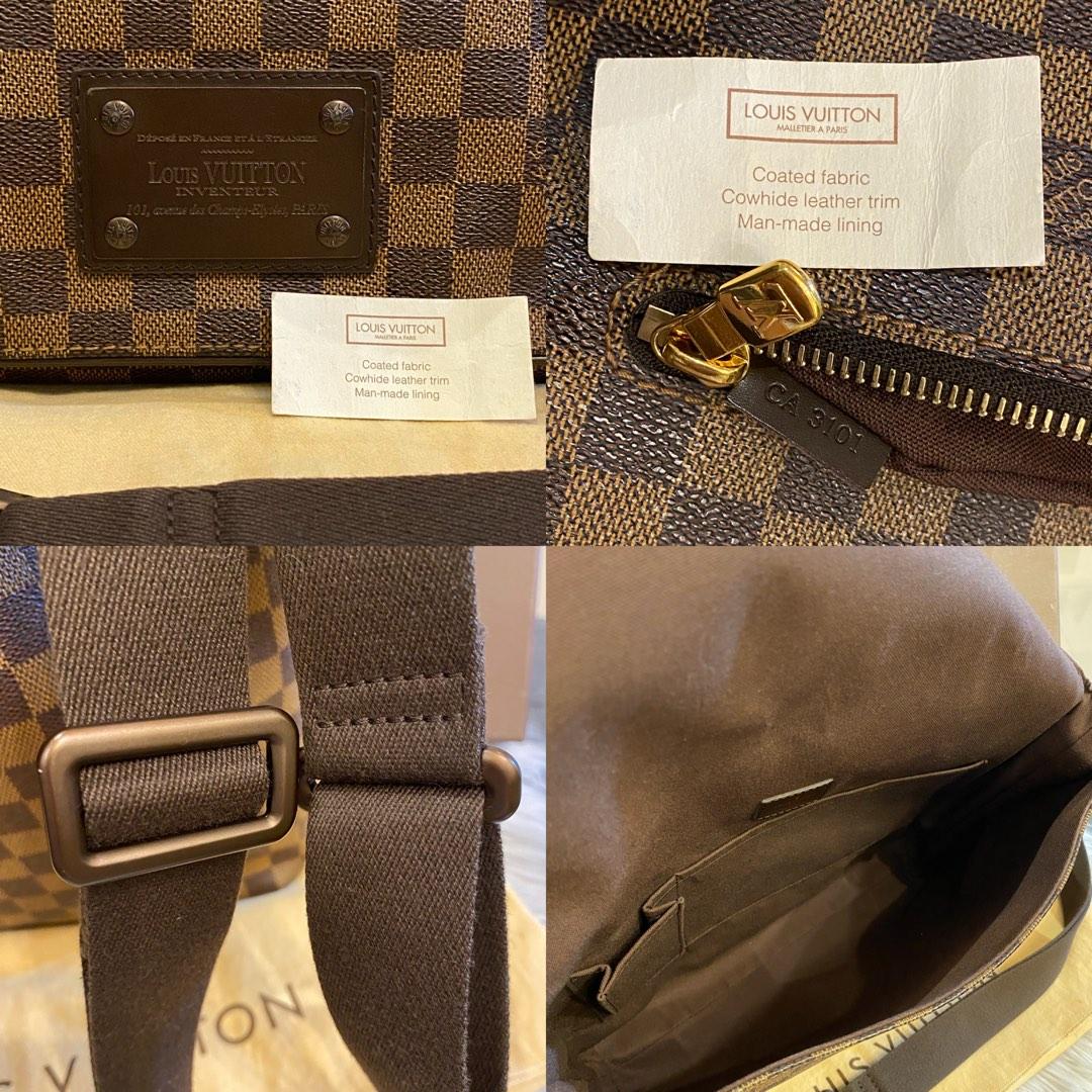 Sold at Auction: Louis Vuitton, LOUIS VUITTON Messenger Bag, BROOKLYN MM,  Koll. 2010.