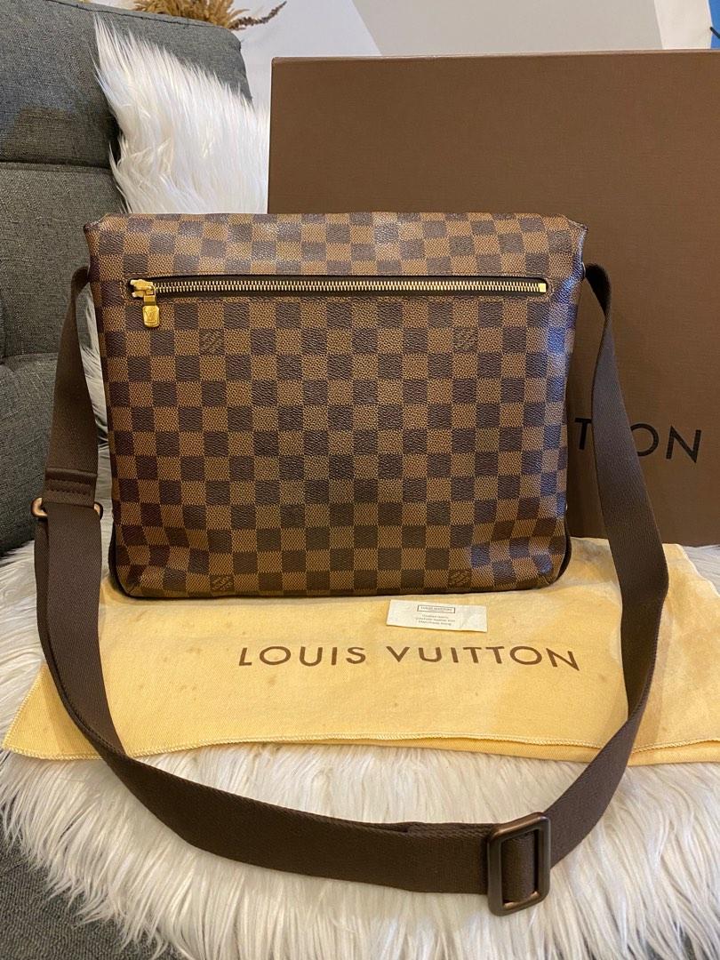 PRE ORDER-Louis Vuitton Brooklyn Damier MM ทรง Messenger Bag ที่ฮิ