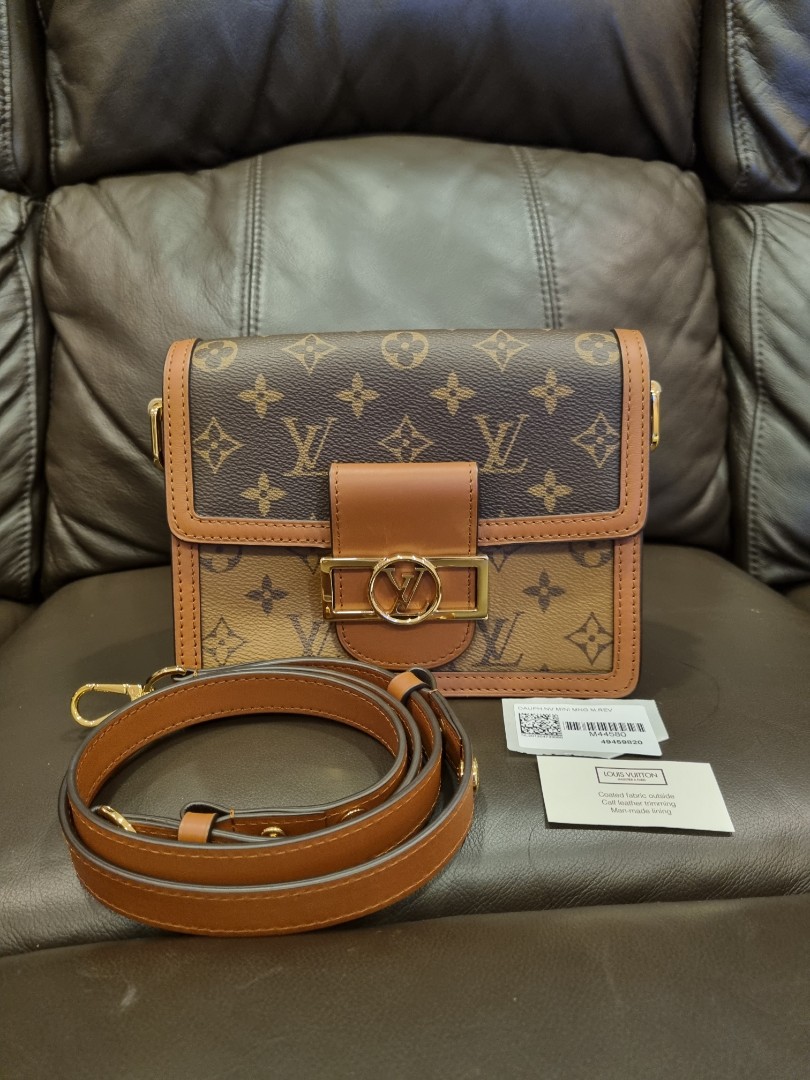 LV Mini Dauphine, Luxury, Bags & Wallets on Carousell