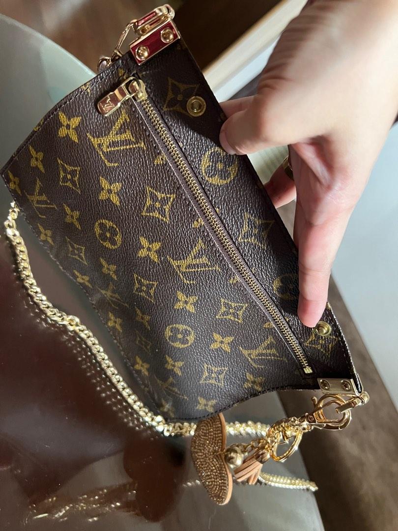 RARE Only1 HERE Louis Vuitton LV Monogram Classic Partition Pouch Clutch Bag,  Luxury, Bags & Wallets on Carousell