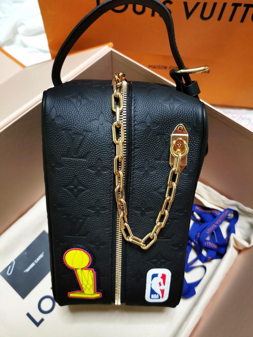 LV X NBA Cloakroom Dopp Kit Monogram clutch bag, Men's Fashion, Bags, Belt  bags, Clutches and Pouches on Carousell