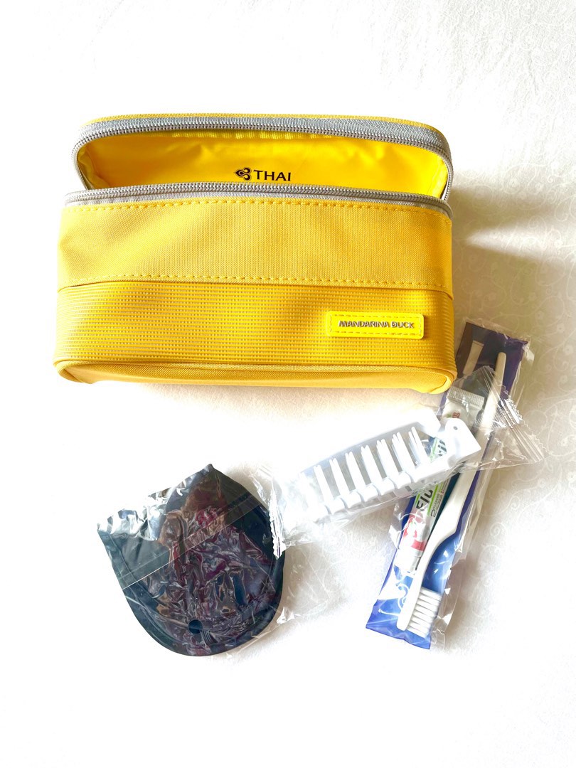 Mandarina duck Toiletries pouch, Hobbies & Toys, Travel, Travel