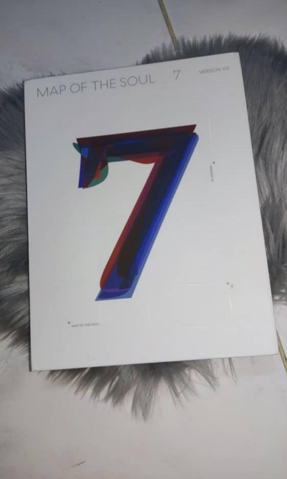 BTS - MAP OF THE SOUL:7 ALBUM + MEMBER CHOICE PHOTOCARD (NO POSTER