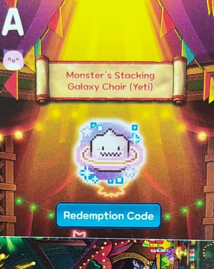 MapleStory Stacking Galaxy Chair Yeti MapleSEA Anniversary, Video Gaming, Gaming Accessories, In